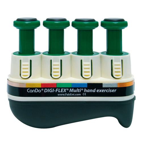 Attrezzo per esercizi della mano Digi-Flex® Multi™ - Starter Pack di base - verdi (medio), 1019829, Trainer per la mano