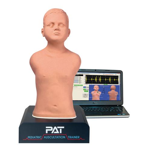 PAT® - Simulatore per l’auscultazione pediatrica, pelle chiara, 1020096, Auscultazione