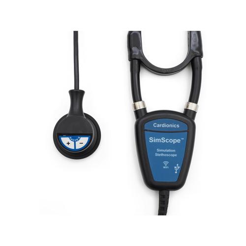 SimScope® - Auszkultációs gyakorló sztetoszkóp WiFi, 1020104, Auscultazione