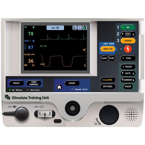 Display Screen Premium del Defibrillatore Multiparametrico LIFEPAK® 20 per REALITi 360, 8000972, Simulatori DAE