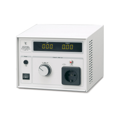 Trasformatore di regolazione (230 V, 50/60 Hz), 1002772 [U117401-230], Alimentatori