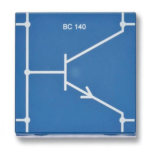 Transistor NPN BC 140, P4W50, 1018845 [U333112], Sistema di elementi a spina