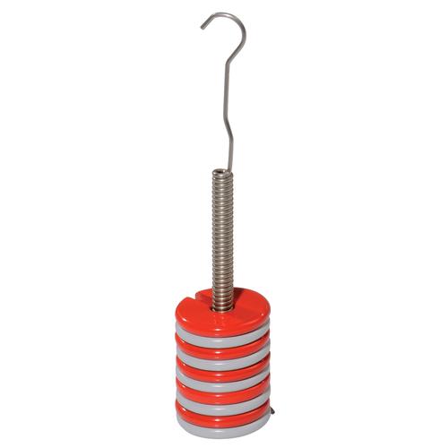 Set pesi a fessura 10 x 10 g, rossigrigio 1000773 U8404760 Pesi