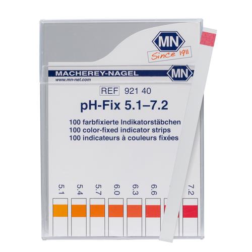 Bastoncini per test indicatori, pH 5,1-7,2, 1017231 [U99999-610], Misurazione del pH