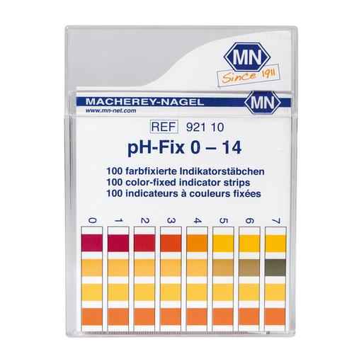 Bastoncini per test indicatori, pH 0-14, 1003794 [W11723], PON Biologia e Chimica - Strumentazione varia per Laboratori di Biologia e Chimica