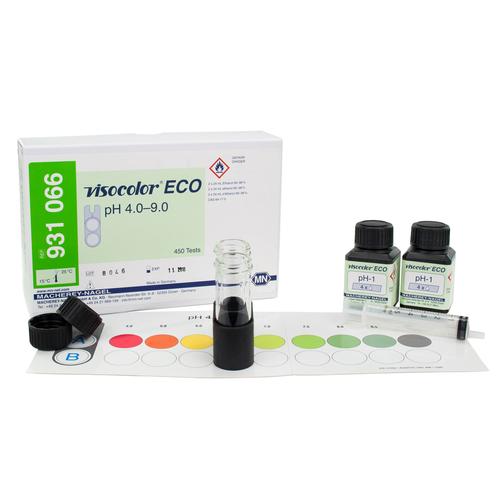 VISOCOLOR® ECO pH 4.0-9.0, 1021132 [W12866], Kit di Scienze Ambientali