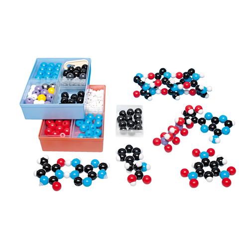 Kit di montaggio biochimica D, molymod®, 1005280 [W19702], Kit di modelli molecolari