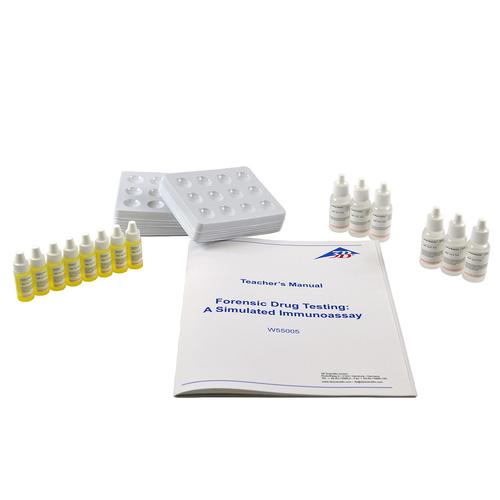 Test farmaci: Dosaggio immunologico simulato, 1022405 [W55005], Kit di Medicina Forense