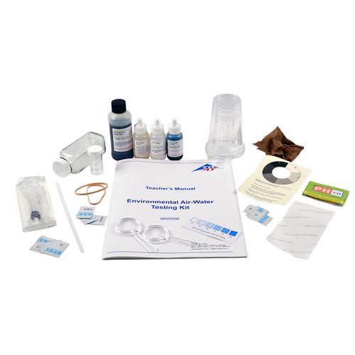 Kit di test aria/acqua ambientale, 1022406 [W55006], Kit di Scienze Ambientali