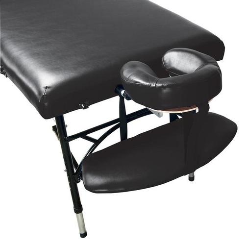 Tavolo da massaggio portatile in alluminio 3B, nero, 1018653 [W60610MBK], Mobili per agopuntura