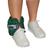 The Adjustable Cuff ankle weight - 5 lb (10 x 0.5 lb inserts), green | Alternativa ai manubri, 1021293, Terapia con i pesi (Small)