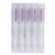 Aghi per agopuntura con manico in plastica, siliconati - MOXOM Silk Plus - 100 aghi ciascuno  0,25 x 30 mm (con tubo guida) , 1022084, Aghi per agopuntura MOXOM (Small)