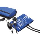 ADC Pro's Combo Sfigmomanometro aneroide professionale tascabile con Diagnostix 778 Sfigmomanometro per pressione arteriosa e custodia in nylon abbinata, colore blu elettrico, 1023707, monitor professionali per la pressione sanguigna