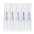 SEIRIN ® tipo J15  – 0,10 x 15 mm, azurro, scatole da 100 aghi., 1015547 [S-J1015], Silicone-Coated Acupuncture Needles (Small)