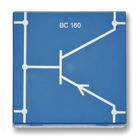 Transistor PNP BC 160, P4W50, 1018846 [U333113], Sistema di elementi a spina