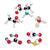 Kit di montaggio molecolare inorganico/organico S, molymod®, 1005291 [W19722], PON Scienze Integrate - Laboratorio di Scienze Naturali (Small)